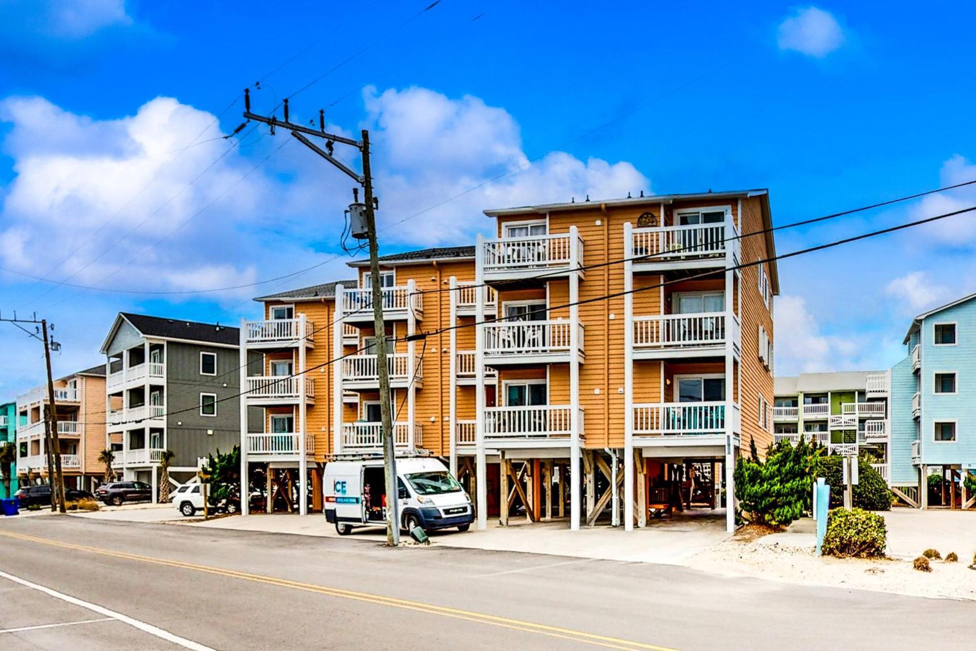 Cozy Carolina Beach Condo Exteriör bild